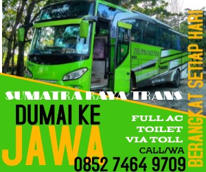 HP/WA O85274649709,Tiket Bus Dumai Jogja,Po.Sumatra Raya | Pekanbaru