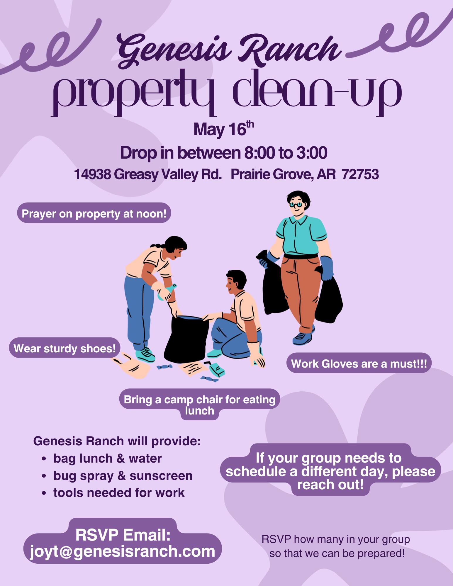 Genesis Ranch Property Clean-Up