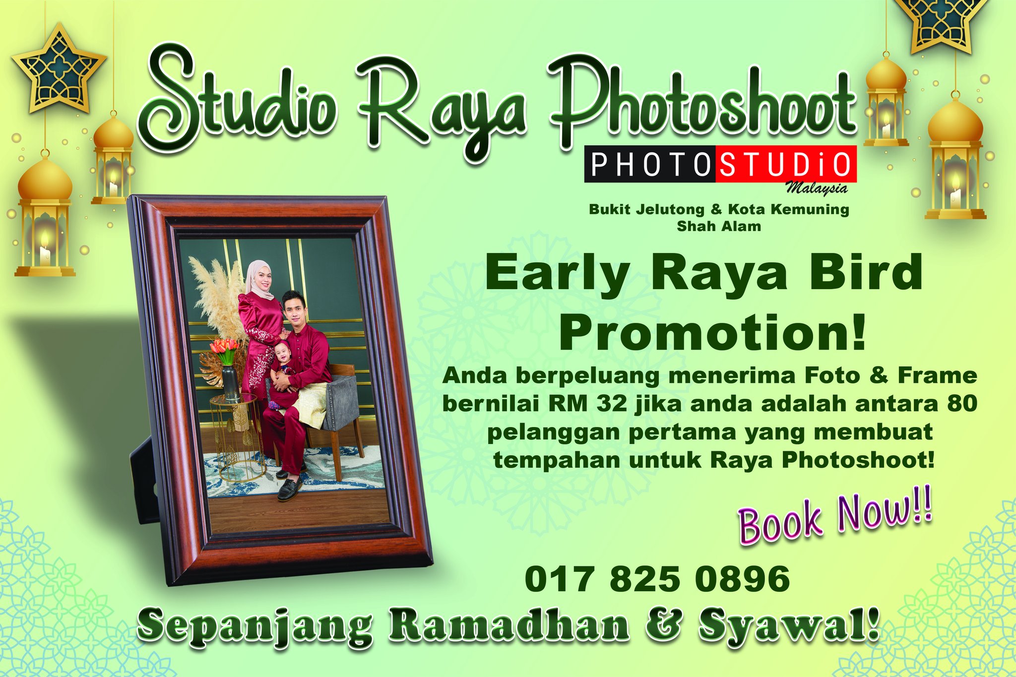 Photo Studio Malaysia - Early Raya Bird Promotion! 🎉 Be quick! The ...