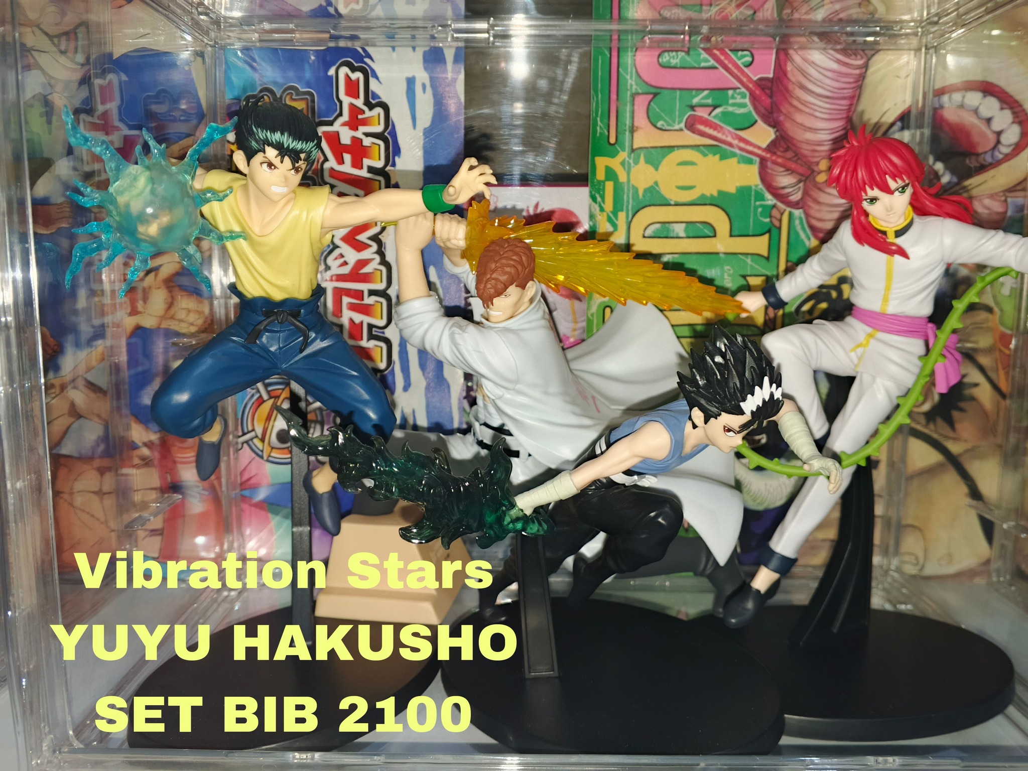 FOR SALE ? SOLD ??‍⚖️❌ YUYU HAKUSHO SET OF 4 (BIB) = 2100 
