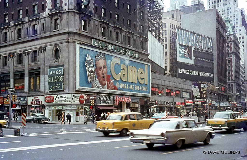 Times Square New York City ca.1960 Dave Gelinas
