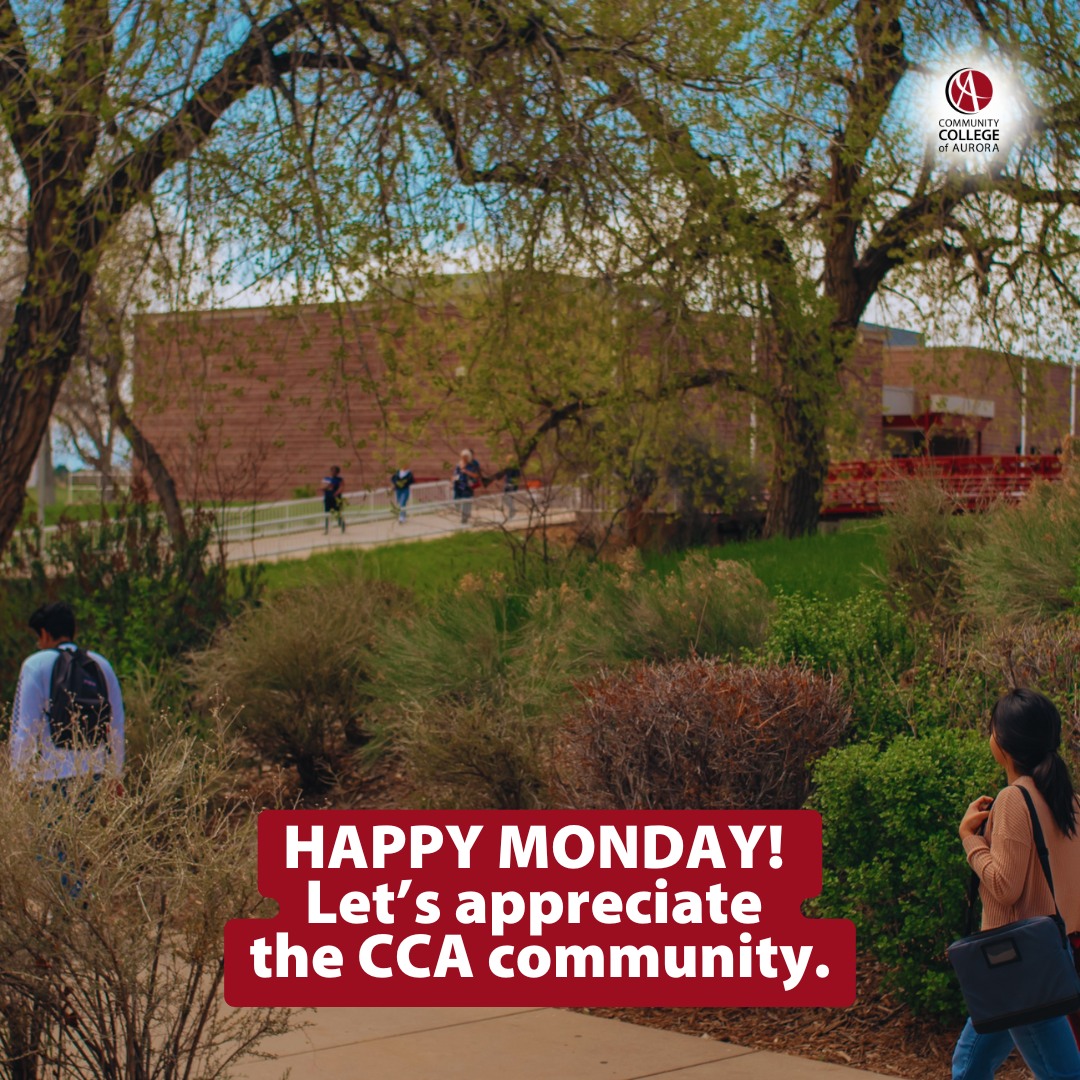 Community - Happy Monday, CCA Fam! As we start the week, let's take a ...