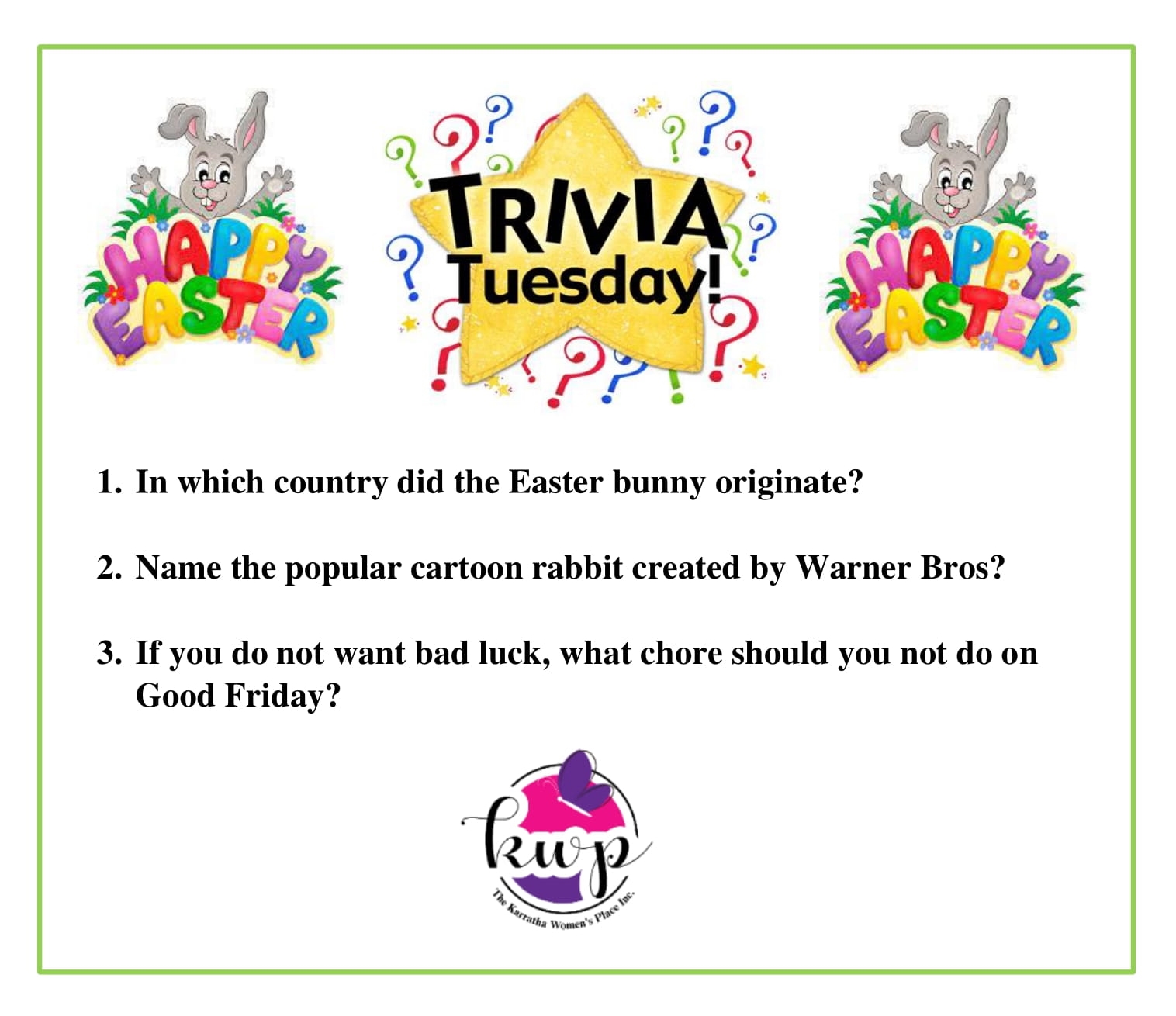 The Karratha - Today is ''Trivia Tuesday'' where we will be posting 3 ...