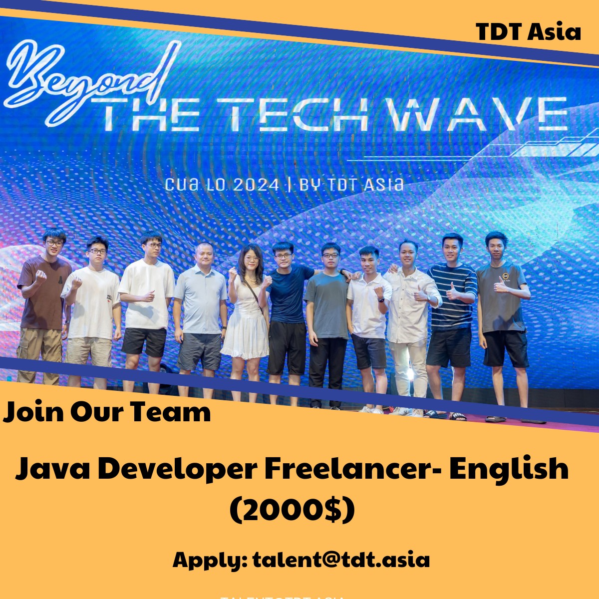TDT Asia - [Hot job] 🔥Java Developer/ Freelancer Java... | Facebook