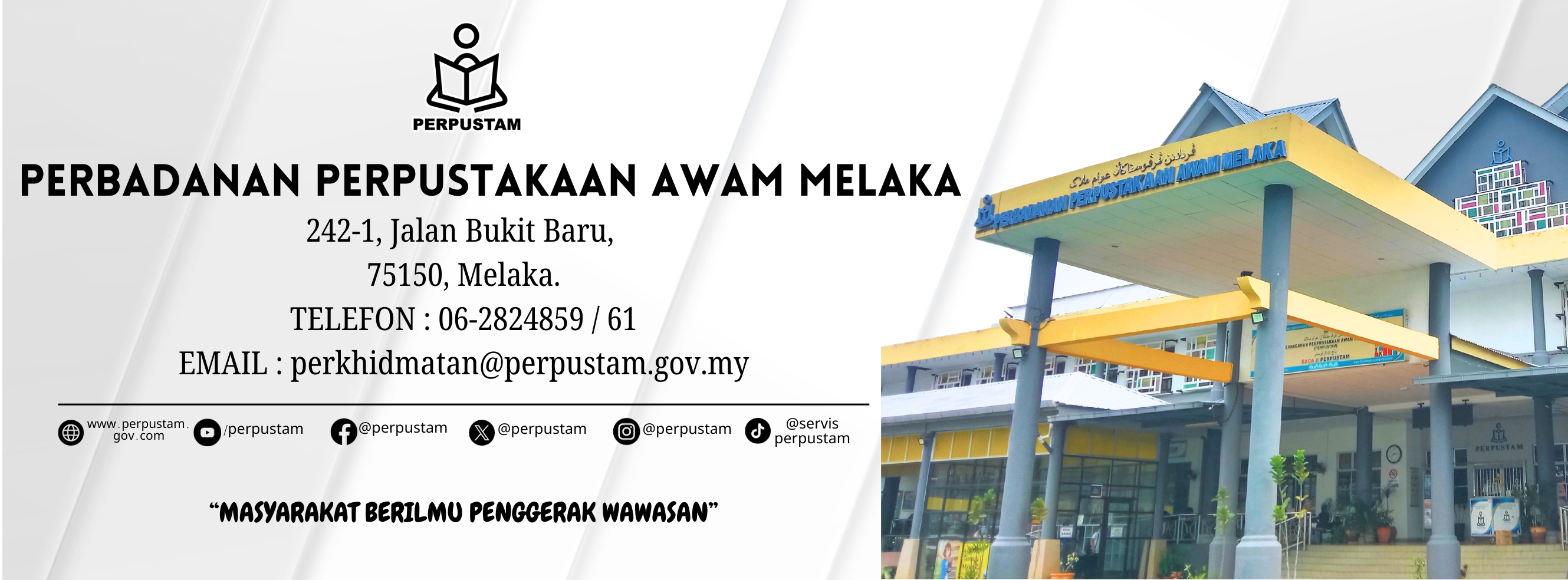 Perbadanan Perpustakaan Awam Melaka | Bukit Baru