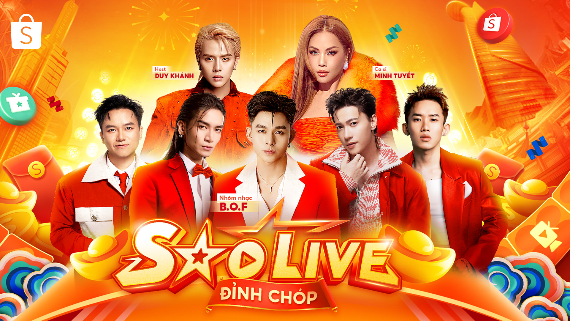 14.1 - 20H00 | MINICONCERT & FIRST LIVE STAGE 'SAO LIVE ĐỈNH CHÓP'