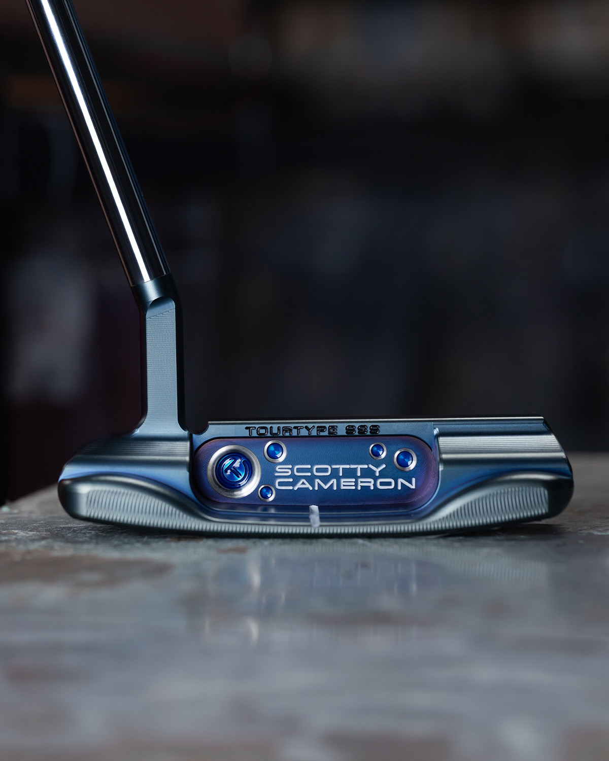 SCOTTY CAMERON パター 34インチ Scotty Cameron 34-inch select putter with mystic blue finish