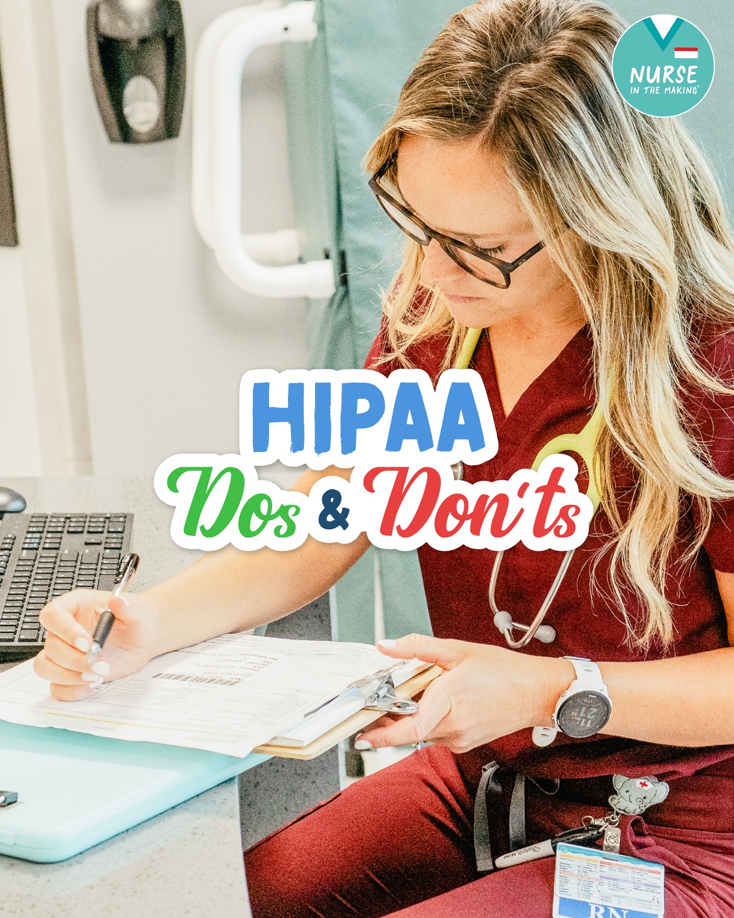 - HIPAA DOs & DONTs Best Practices -... - Nurse In The Making | Facebook