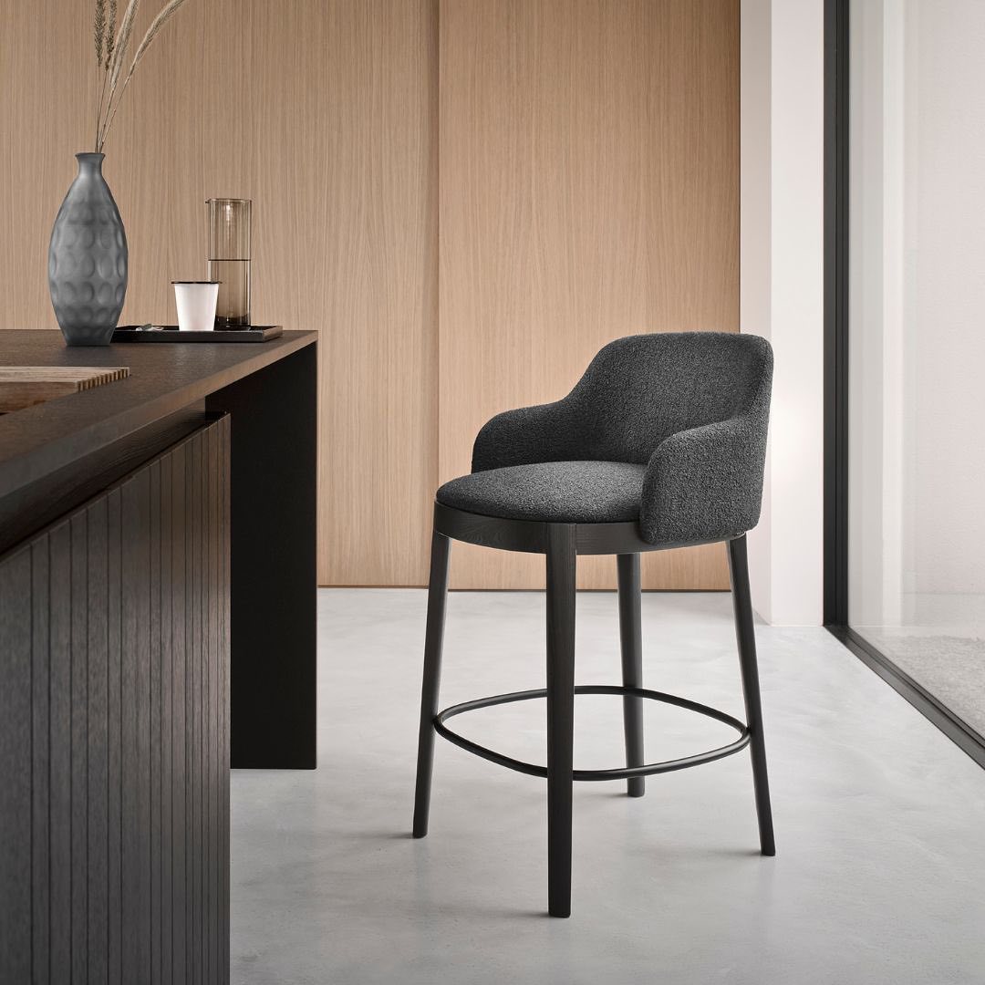 XZQT Malaysia - Adèl is a wooden stool boasting a sleek... | Facebook