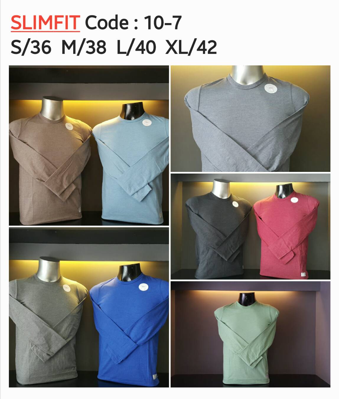 Uzem Bodysize & slim fit | Bangkok