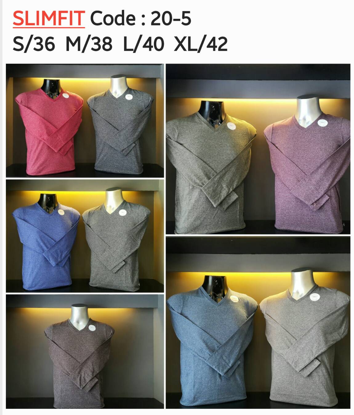 Uzem Bodysize & slim fit | Bangkok