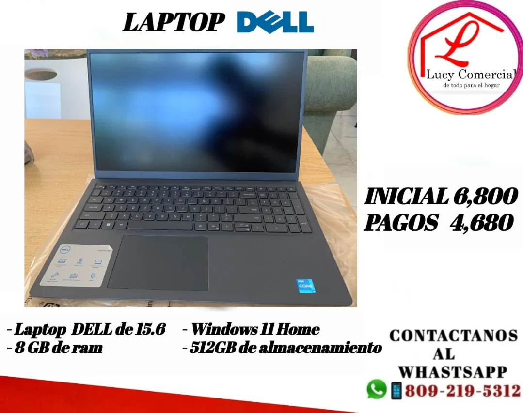Lucy - ‼ Nos acaban de llegar laptop DELL ‼️ Inicial desde 6,800 y ...