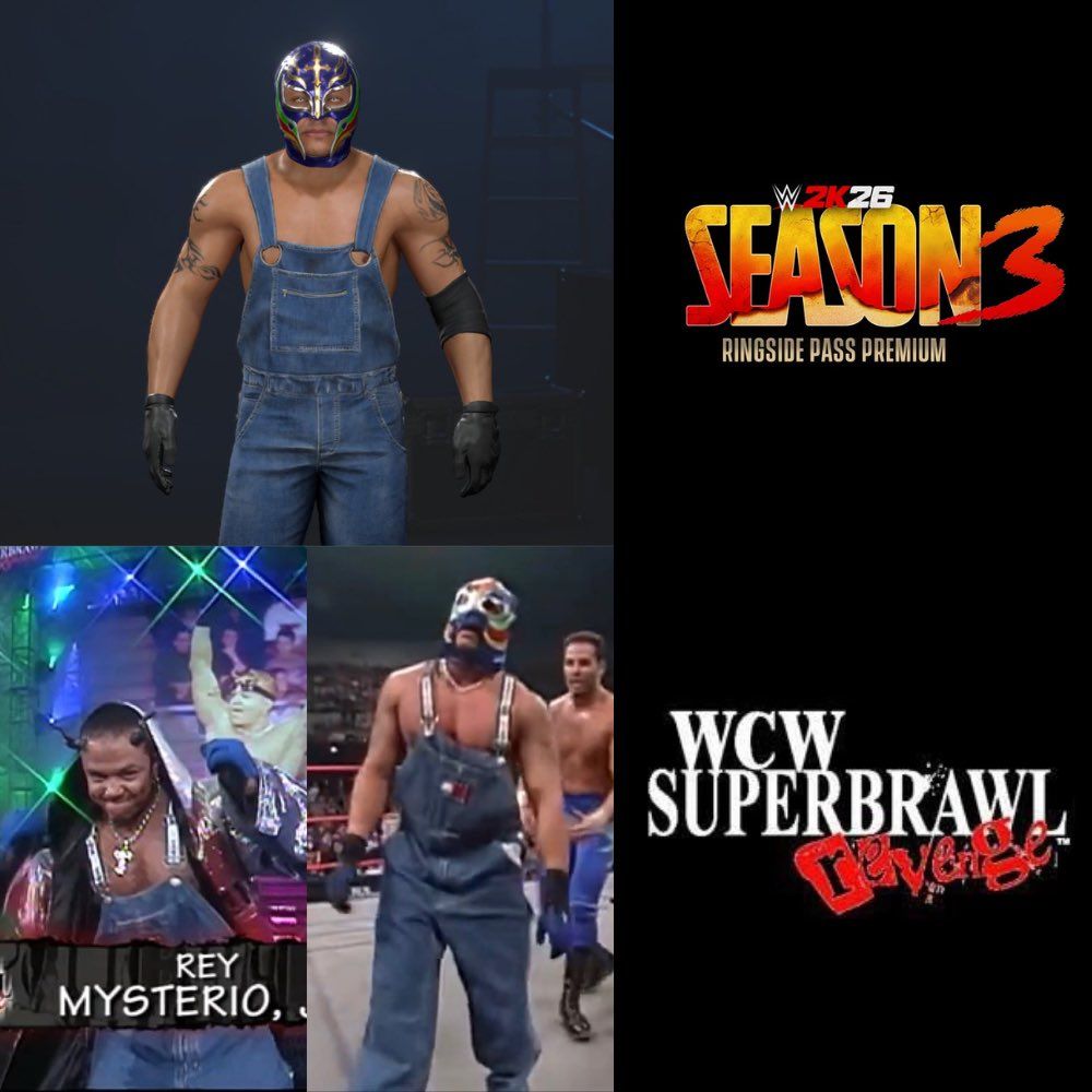 Smackdown Vs Raw 2008” Rey Mysterio, Final Video Game based Rey