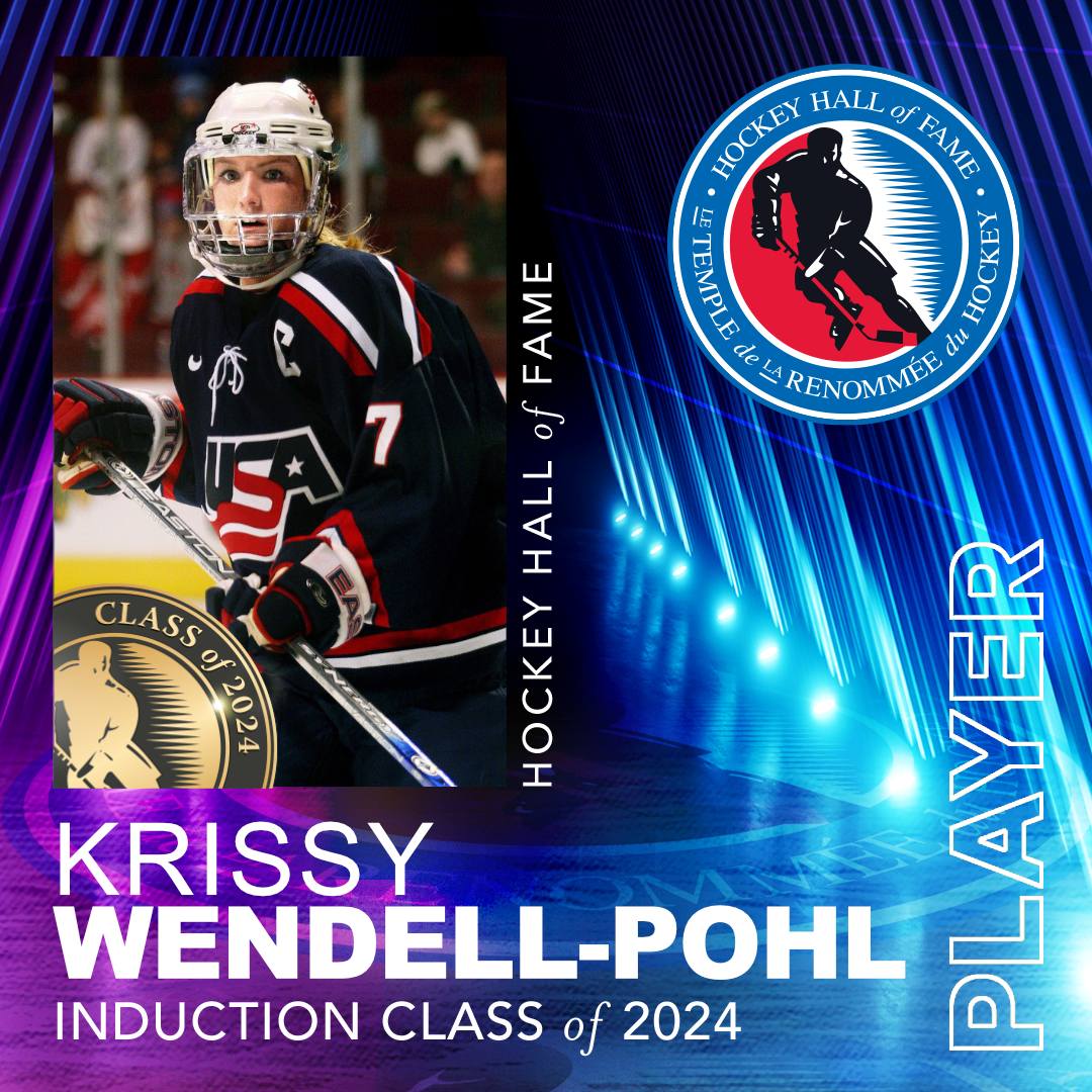 Hockey - Welcome to the Hockey Hall of Fame, Krissy Wendell-Pohl