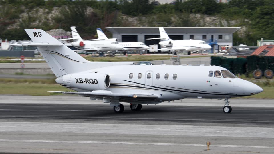 Private 『J』 ✈ XB-RQD ✈ Bae 125-800A ✈ ( ? ) 📸 @anton_heumann 📍 SXM / TNCM
