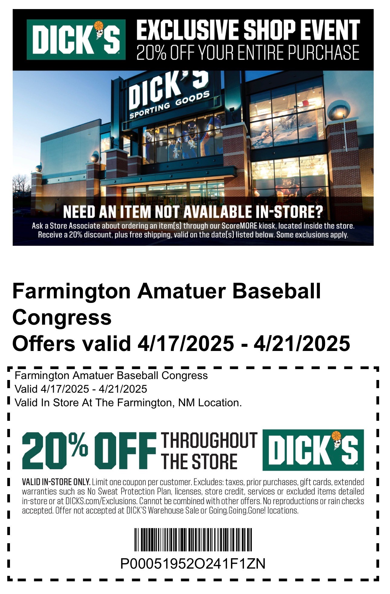 Farmington Amateur Baseball Congress NM | Farmington NM