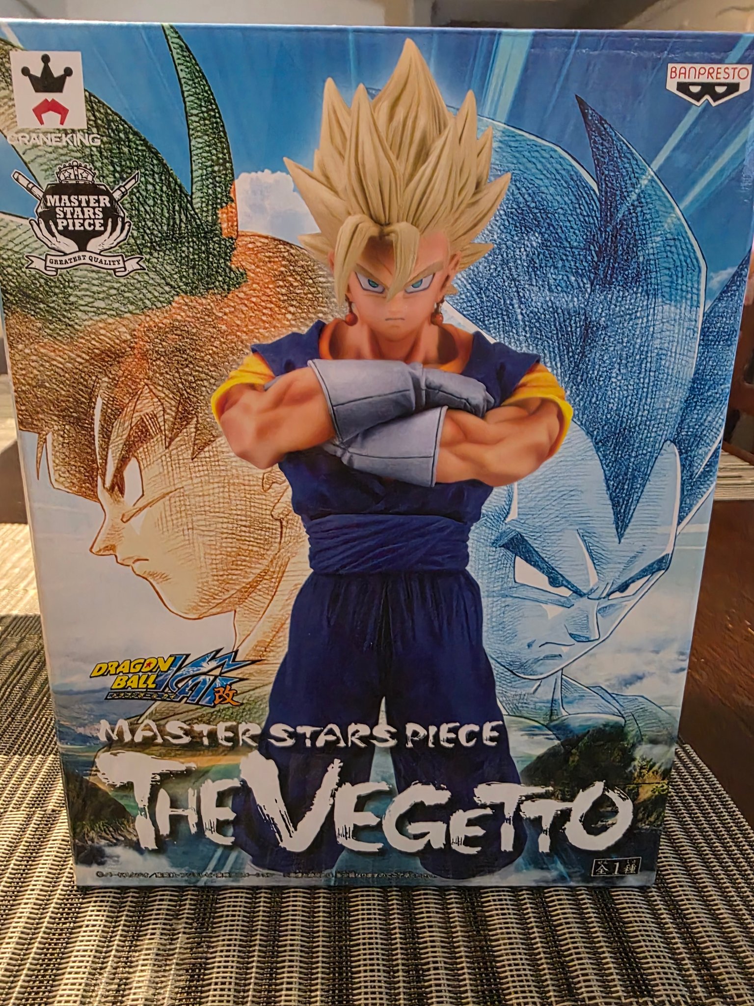 Completed Dragon Ball Z collection with Vegito