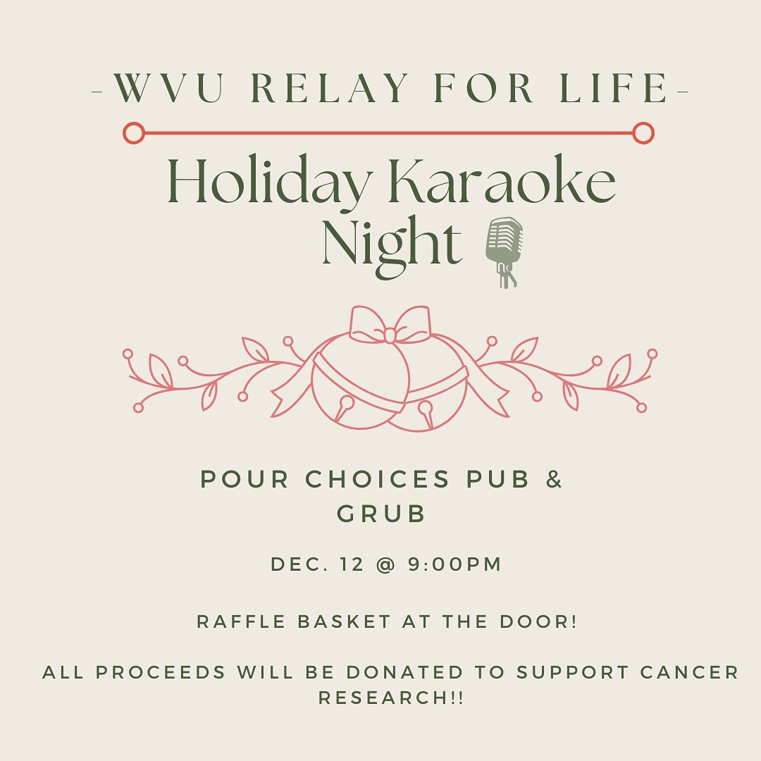 Relay - Everyone come out and support WVU Relay for Life on December ...