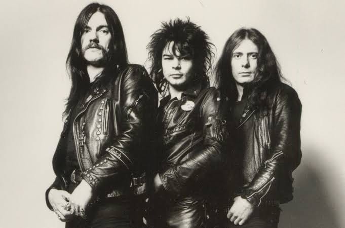 The Original Lineup of Motorhead: - Lemmy Kilmister (Vocals, Bass