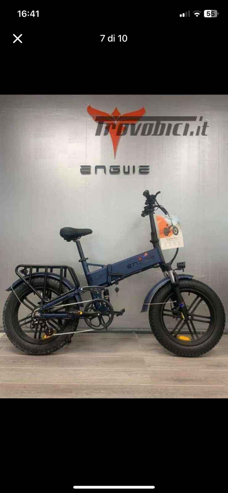 Bicicletta elettrica pieghevole Engwe EP-2 Pro ( o simile modello Boost ...