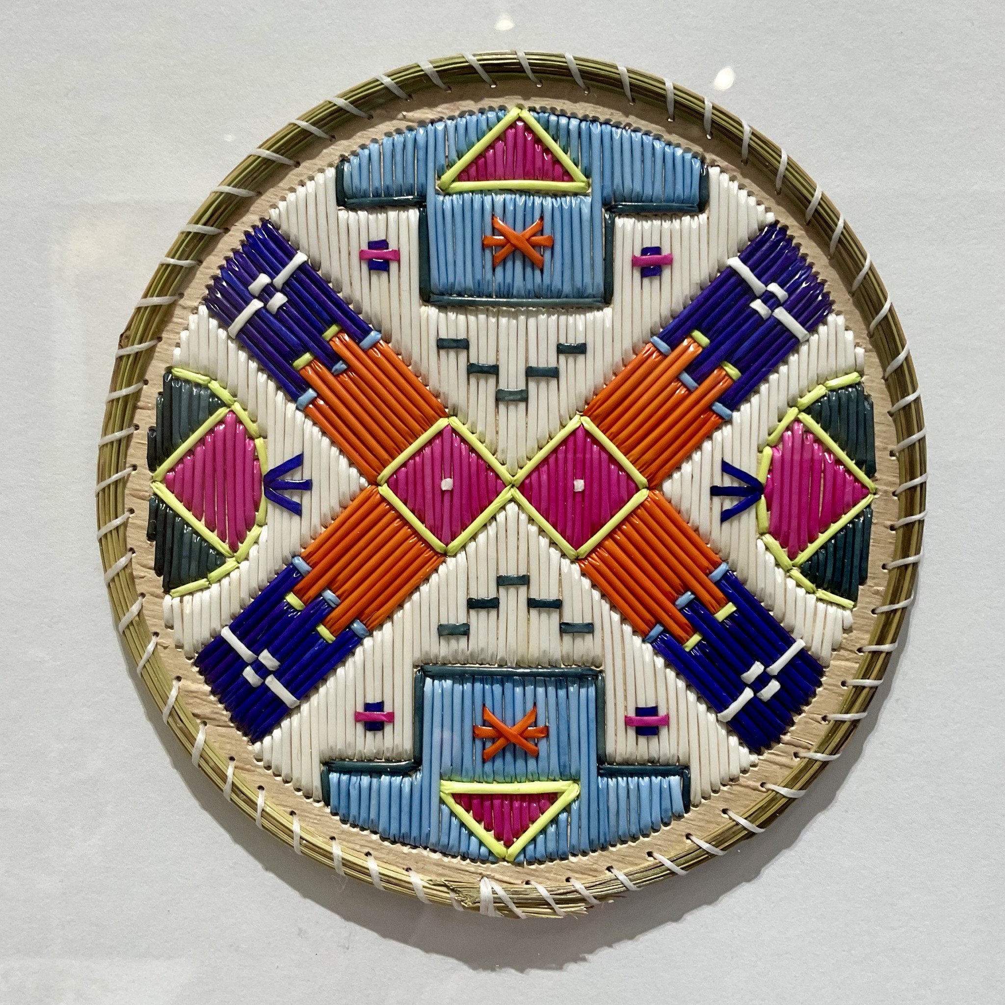 Mi'kmaw artist Melissa Peter-Paul's birchbark porcupine quillwork