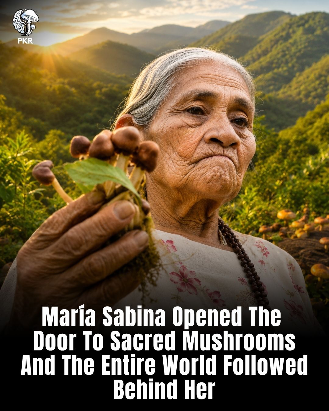 Today, on her birthday, we celebrate the legacy of Maria Sabina