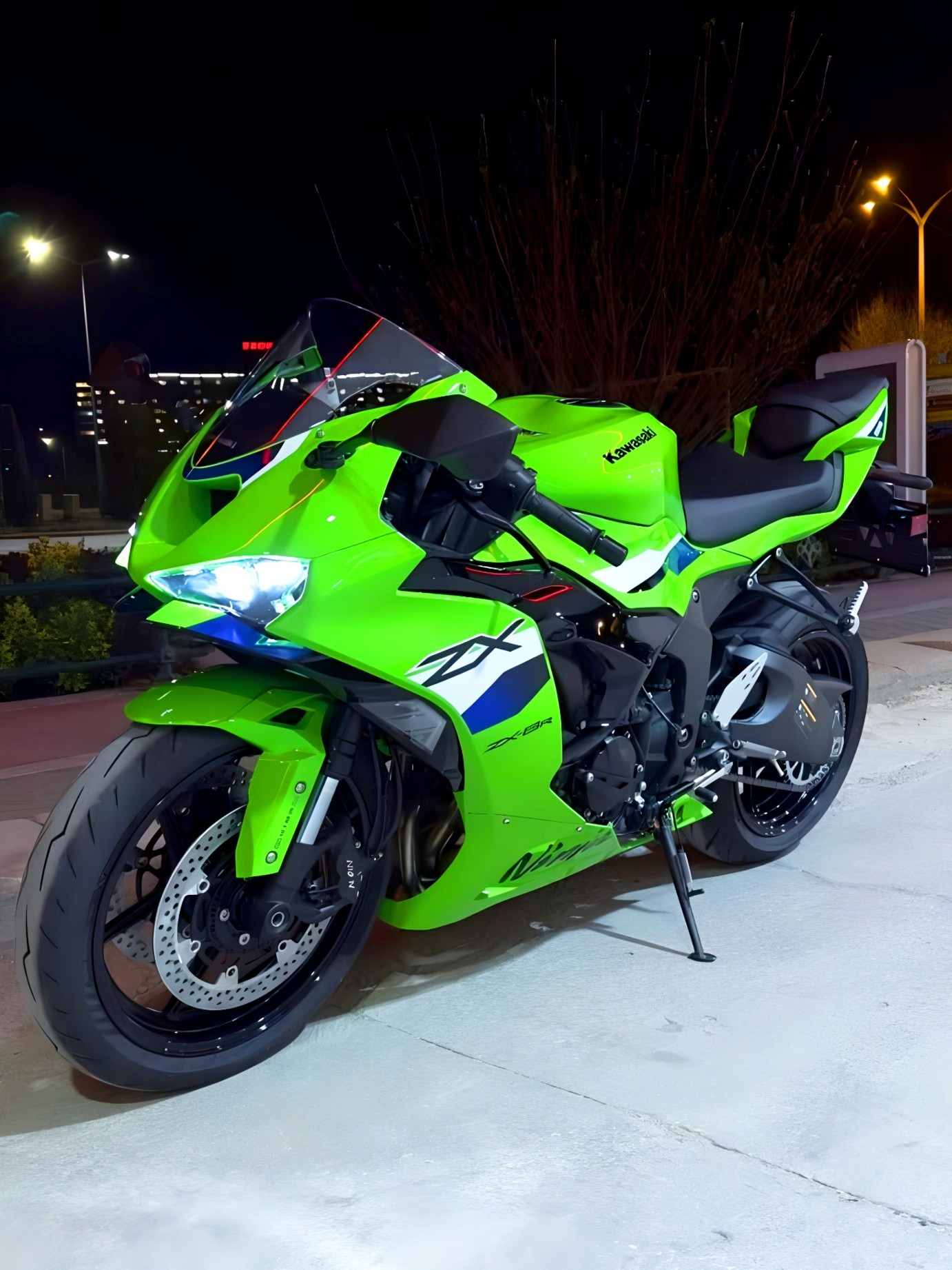 Kawasaki zx6r lovers 💚❤️
