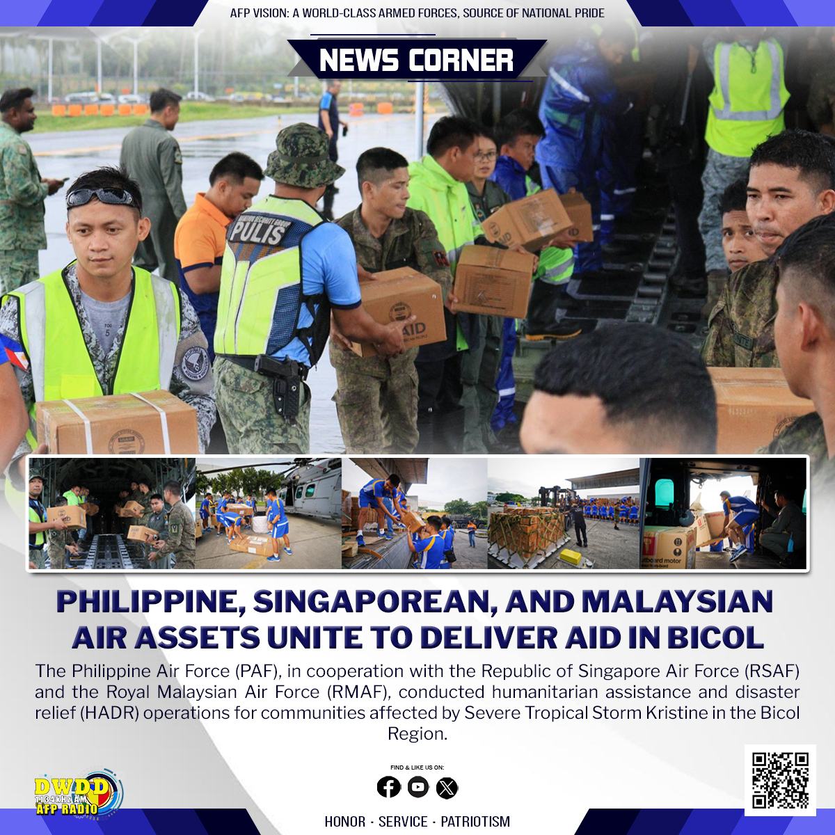 AFP - PHILIPPINE, SINGAPOREAN, AND MALAYSIAN AIR ASSETS UNITE TO ...