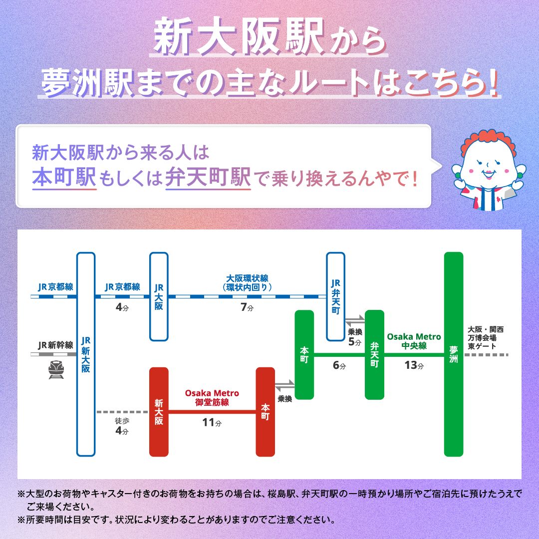 万博 アクセス