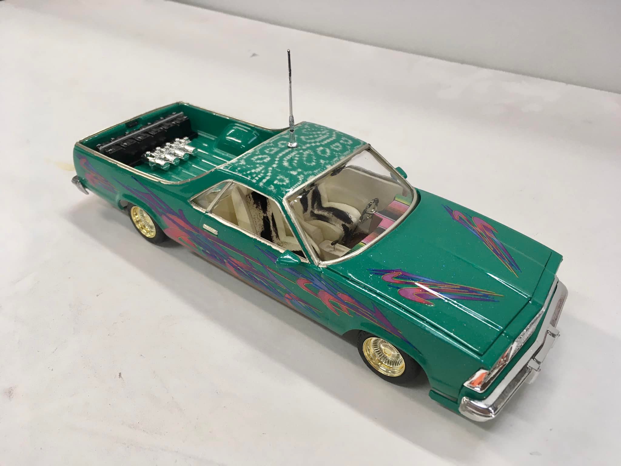 Custom 1/24 '78 El Camino Lowrider model