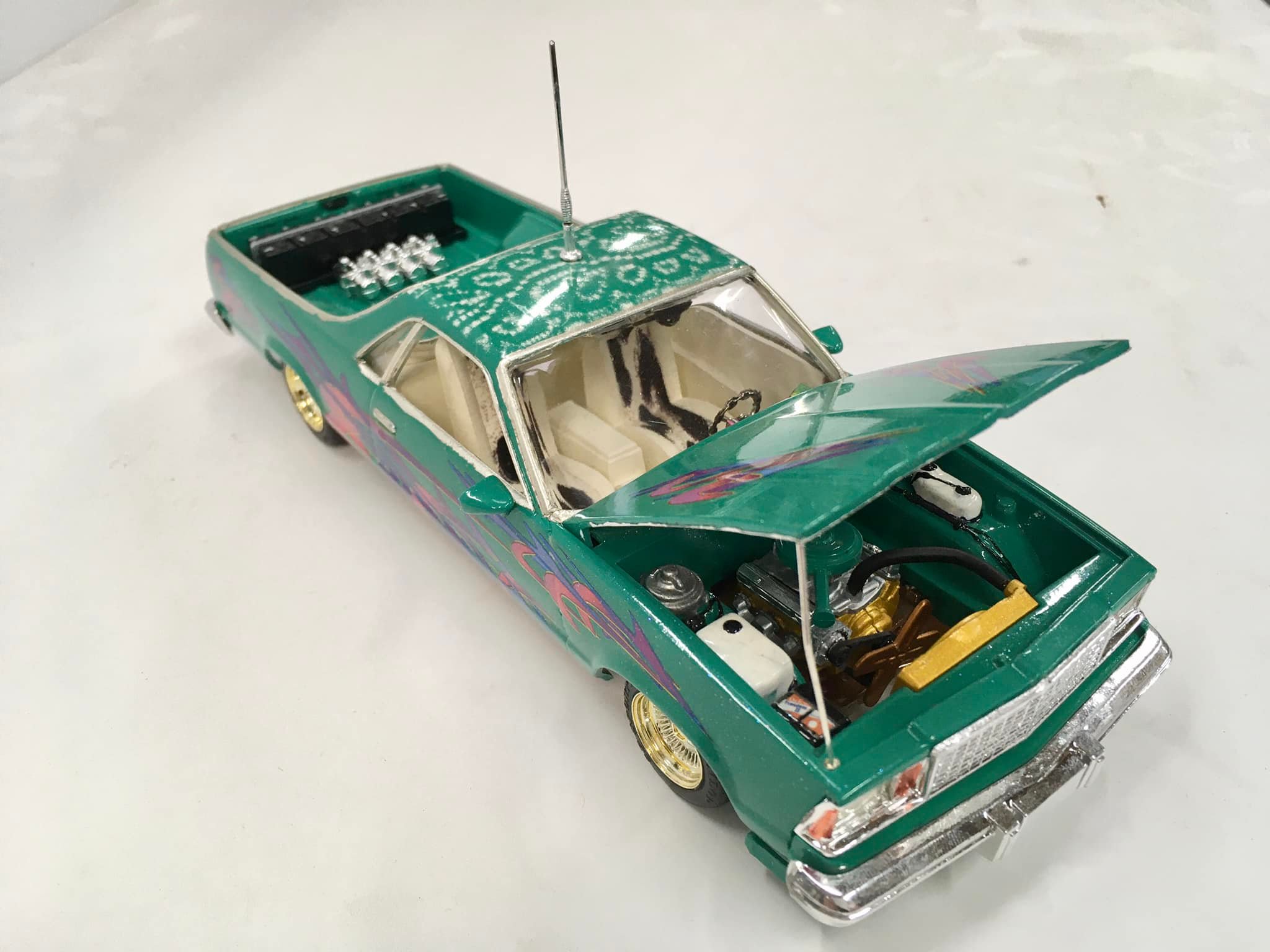 Custom 1/24 '78 El Camino Lowrider model