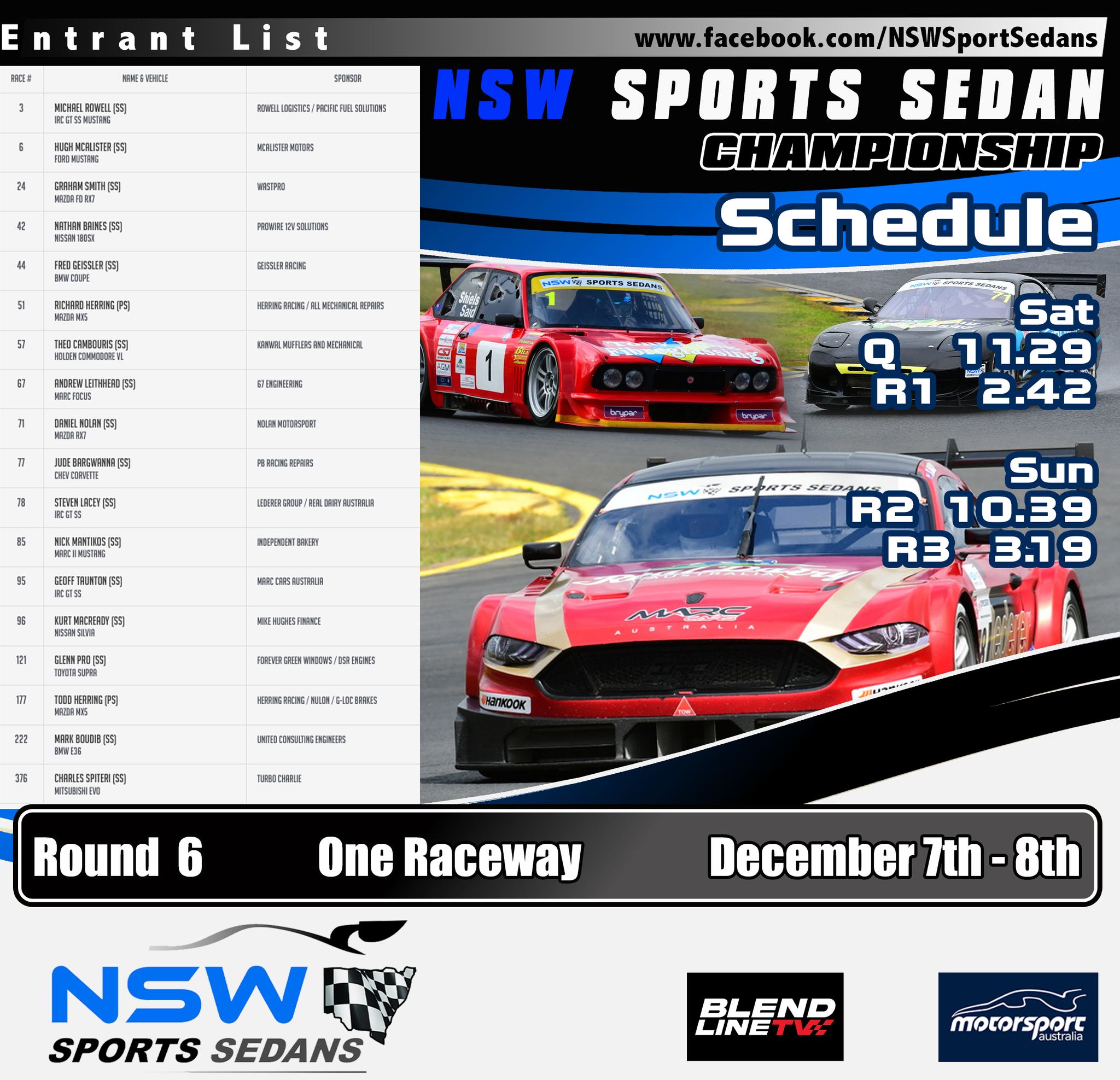New South Wales Motor Racing Championships | Sydney NSW