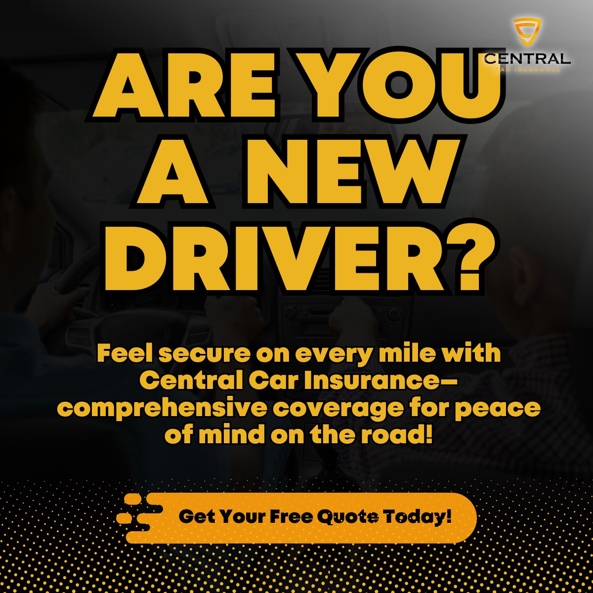 Are you a new driver? Central... - Central Car Insurance | Facebook