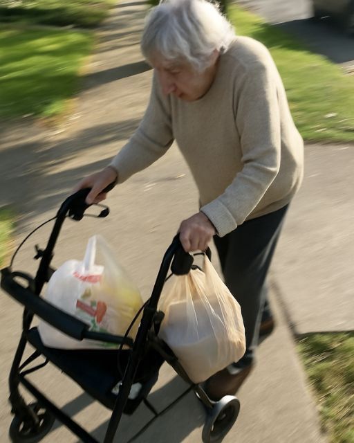 The Funny Side & jokes | *SHE WALKED SIX BLOCKS WITH A ROLLATOR—JUST TO ...