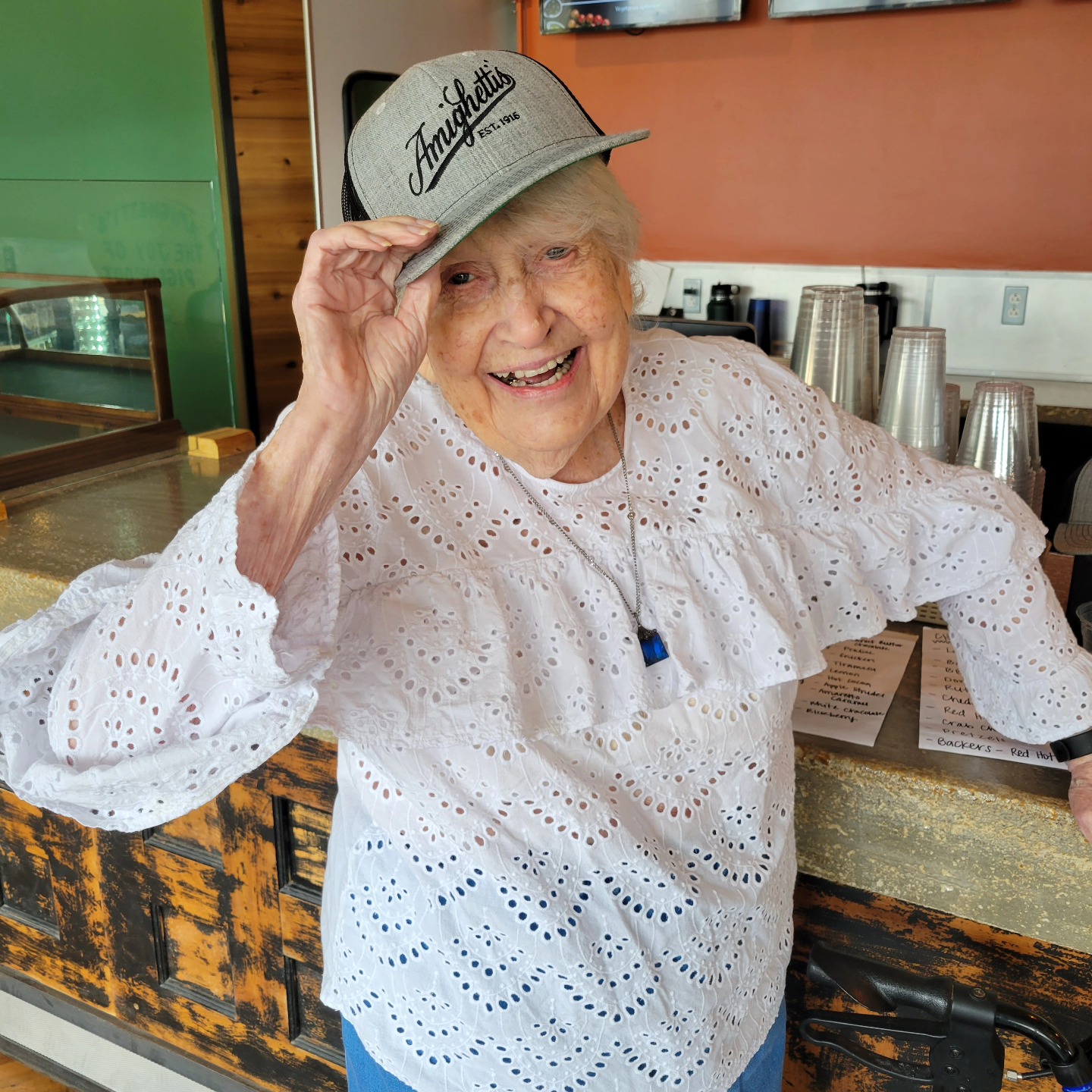 Amighetti's - Happy 97th birthday to Mrs. Amighetti! Marge Amighetti ...