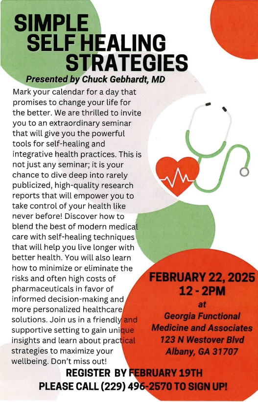 SIMPLE SELF HEALING STRATEGIES - CHUCK GEBHARDT, MD