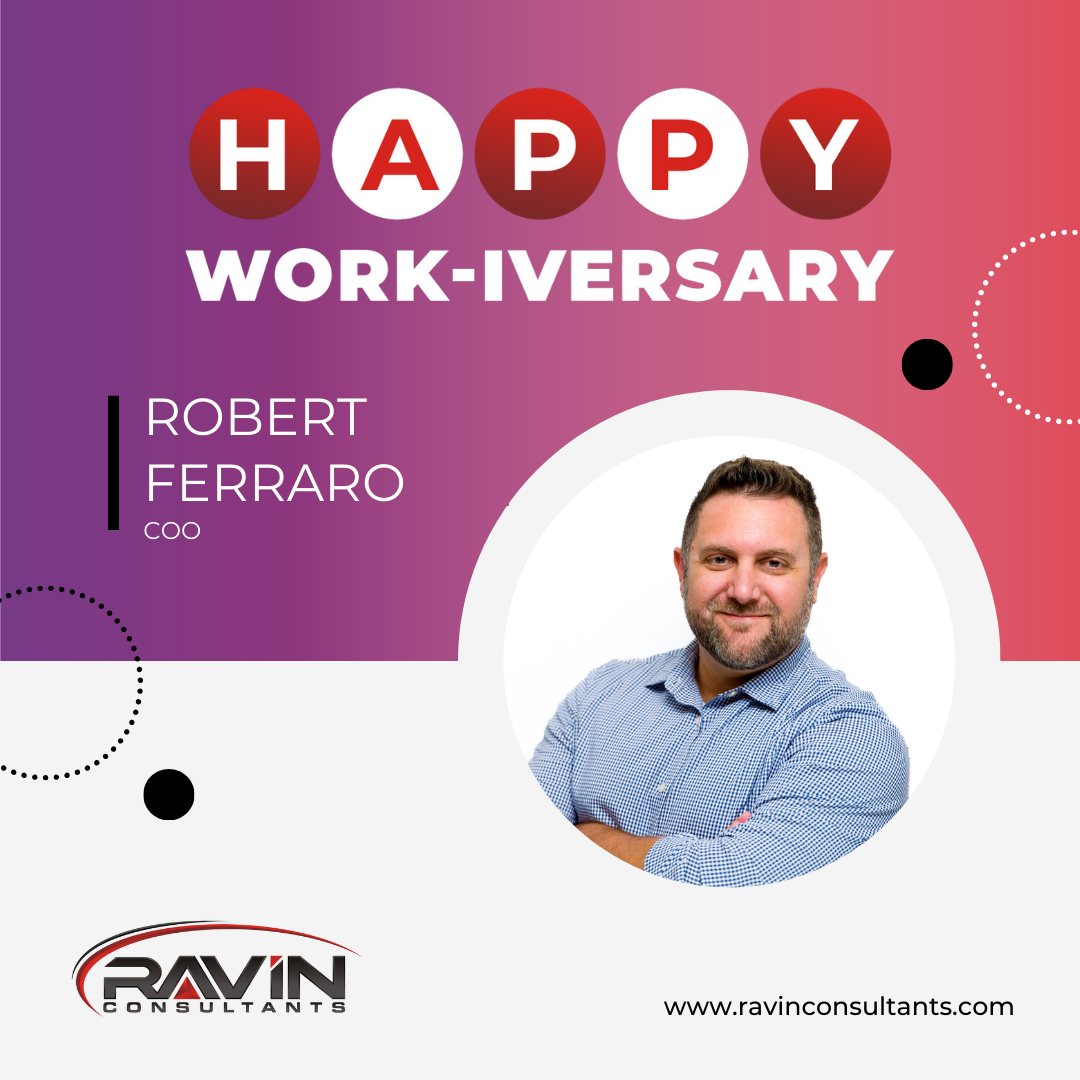 Ravin - A big congratulations to our incredible COO, Robert Ferraro, on ...