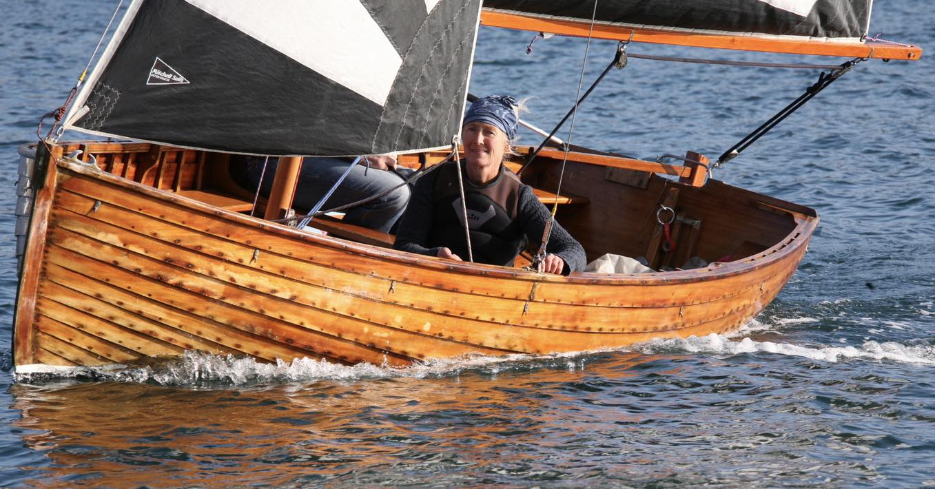 WaterCraft - Colourful sails and clinker hulls, the Fowey River Class ...