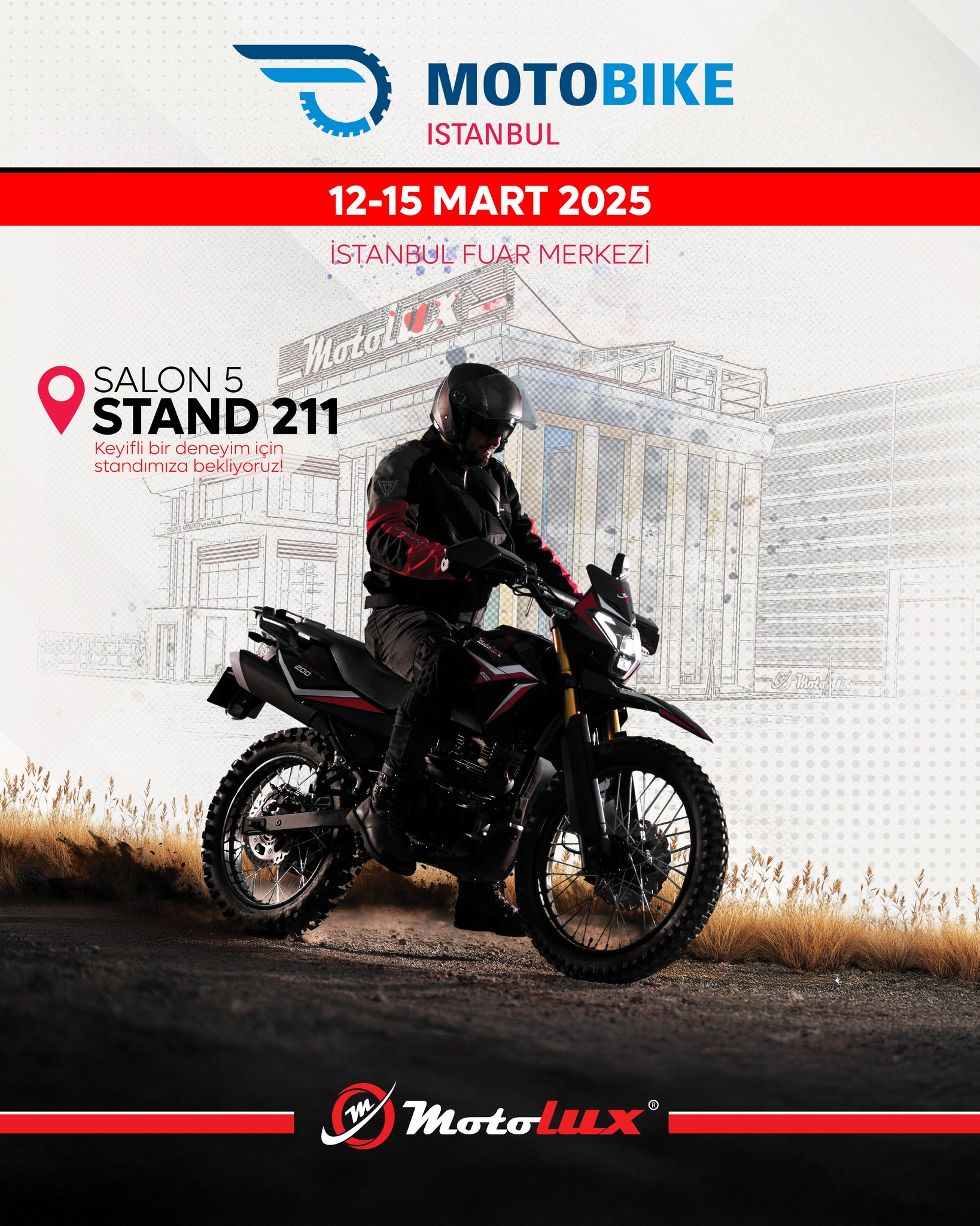 Motolux - 12-15 Mart 2025 tarihleri arasında İstanbul Fuar Merkezi'nde ...