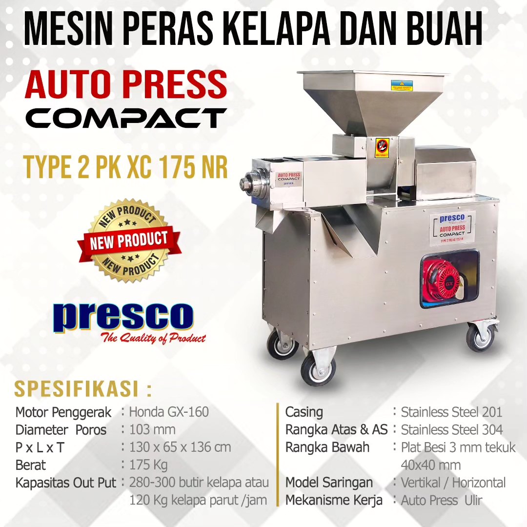 Mesin Presco | Pekanbaru