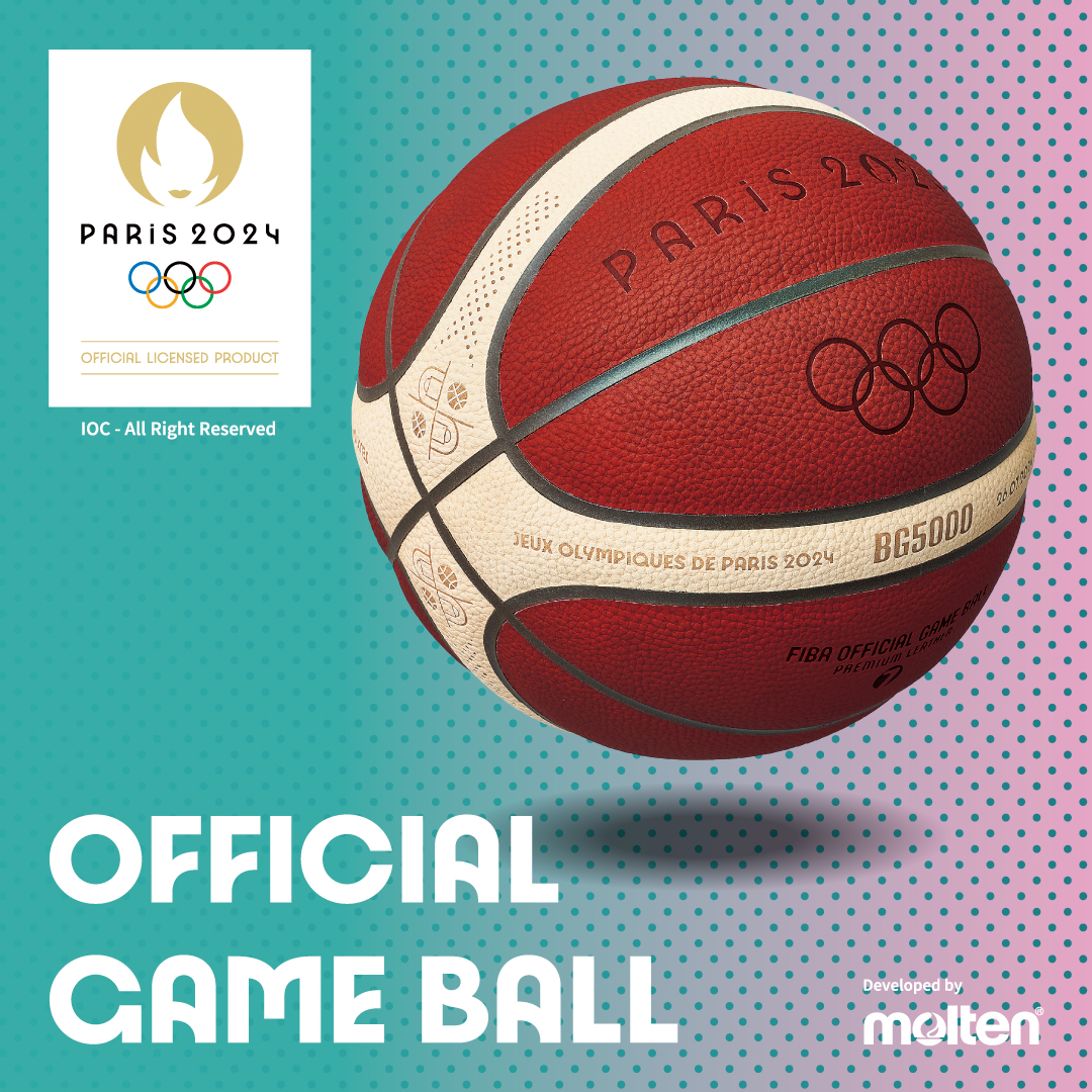 Ballon De Basketball Molten BG2010 - Caoutchouc, Coutures Profondes, Approuvé FIBA - Taille 5