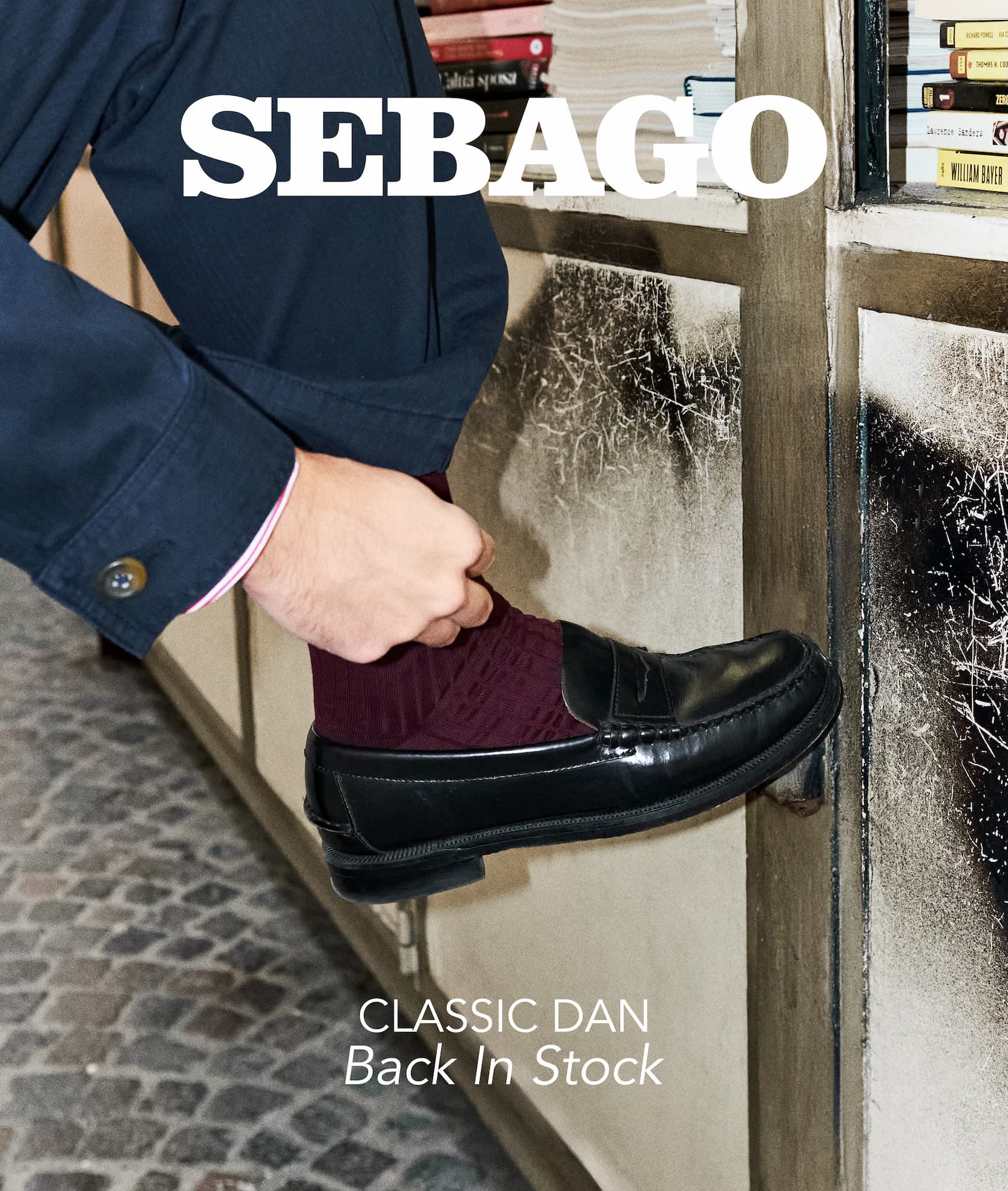 Mens loafers sebago classic dan Men s Sebago Classic Dan Brown Burgundy Leather Loafers