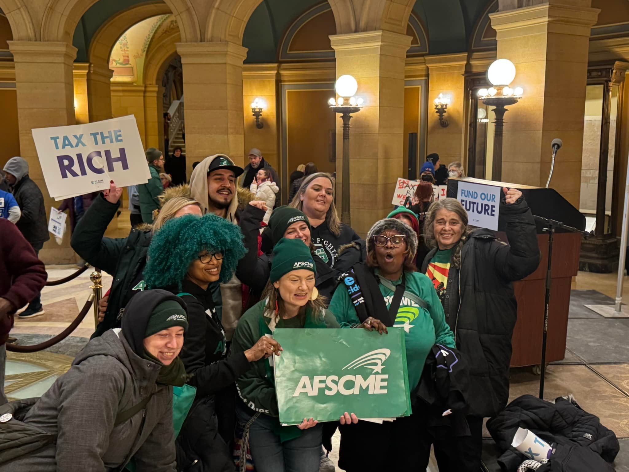 👏💪 Our union members showed up IN FORCE... - AFSCME Council 5 | Facebook