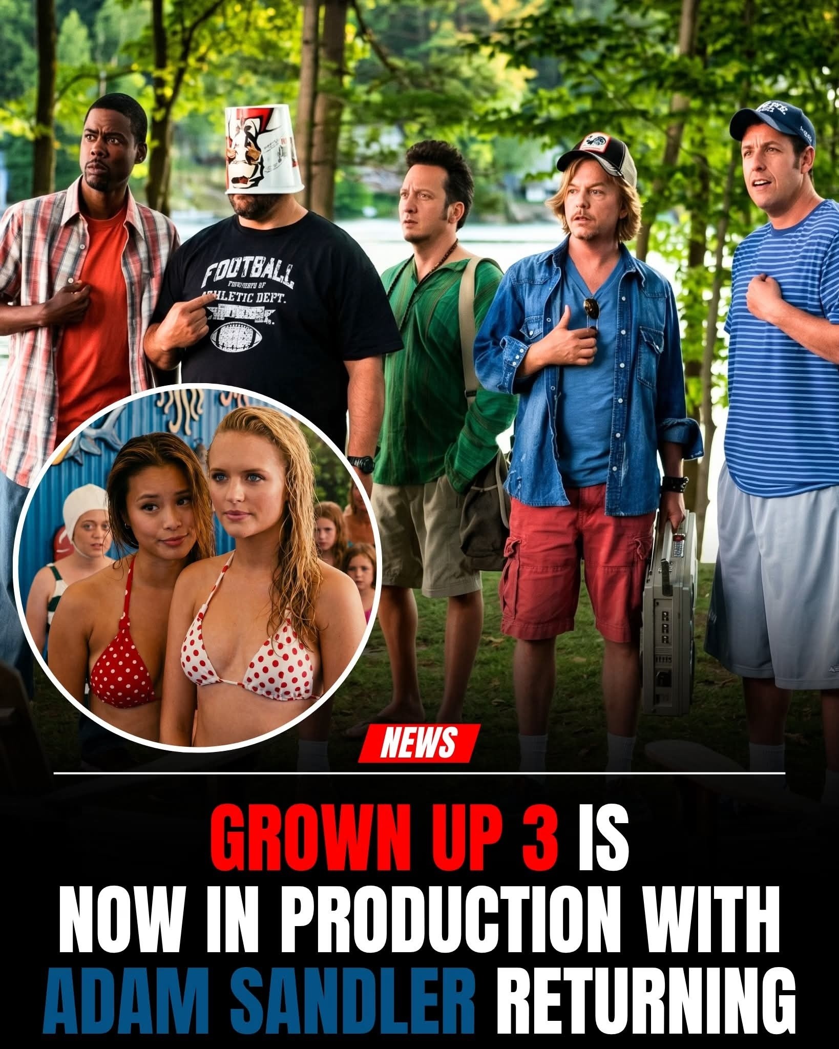 Grown Ups LP 25 Incredible 25・3P・37 y162 We could see another Grown Ups movie in 2026!