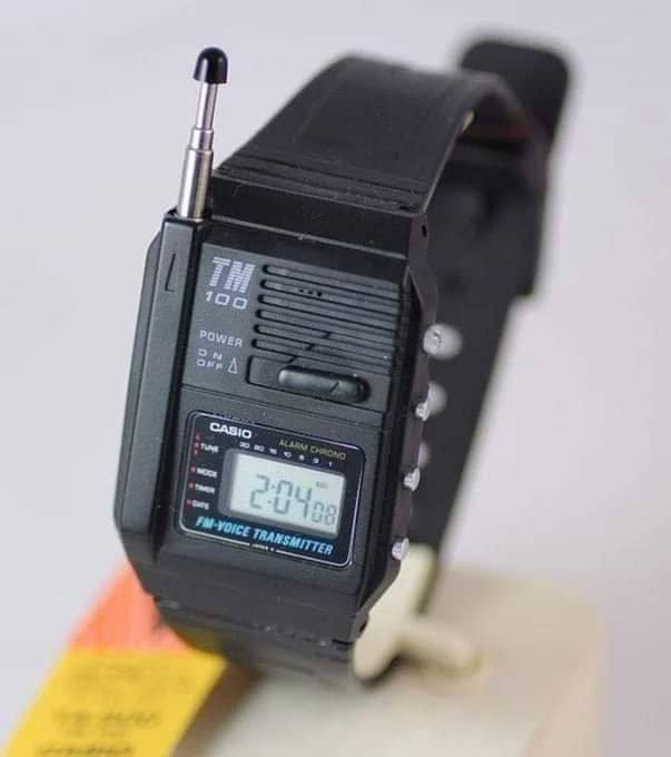 Casio WMP-1 MP3 player wrist watch release year 2000