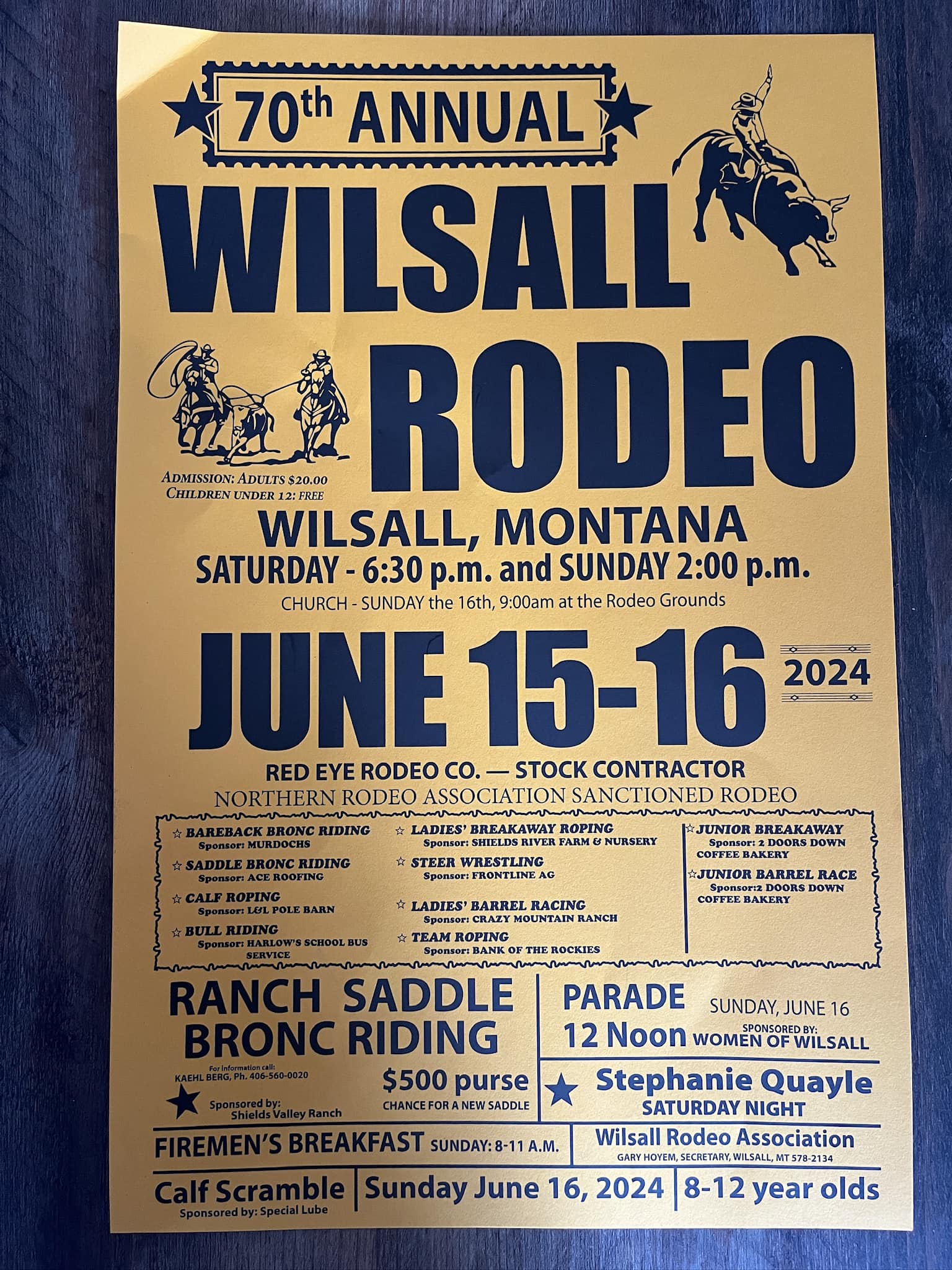 Wilsall Rodeo | Wilsall MT