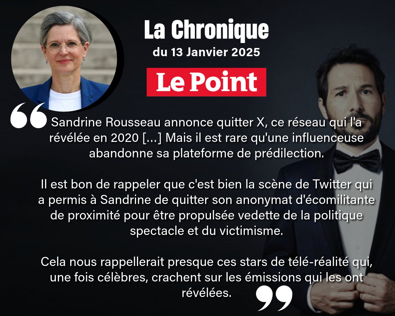 Régis Mailhot - Ce qui est bien avec Sandrine Rousseau,... | Facebook