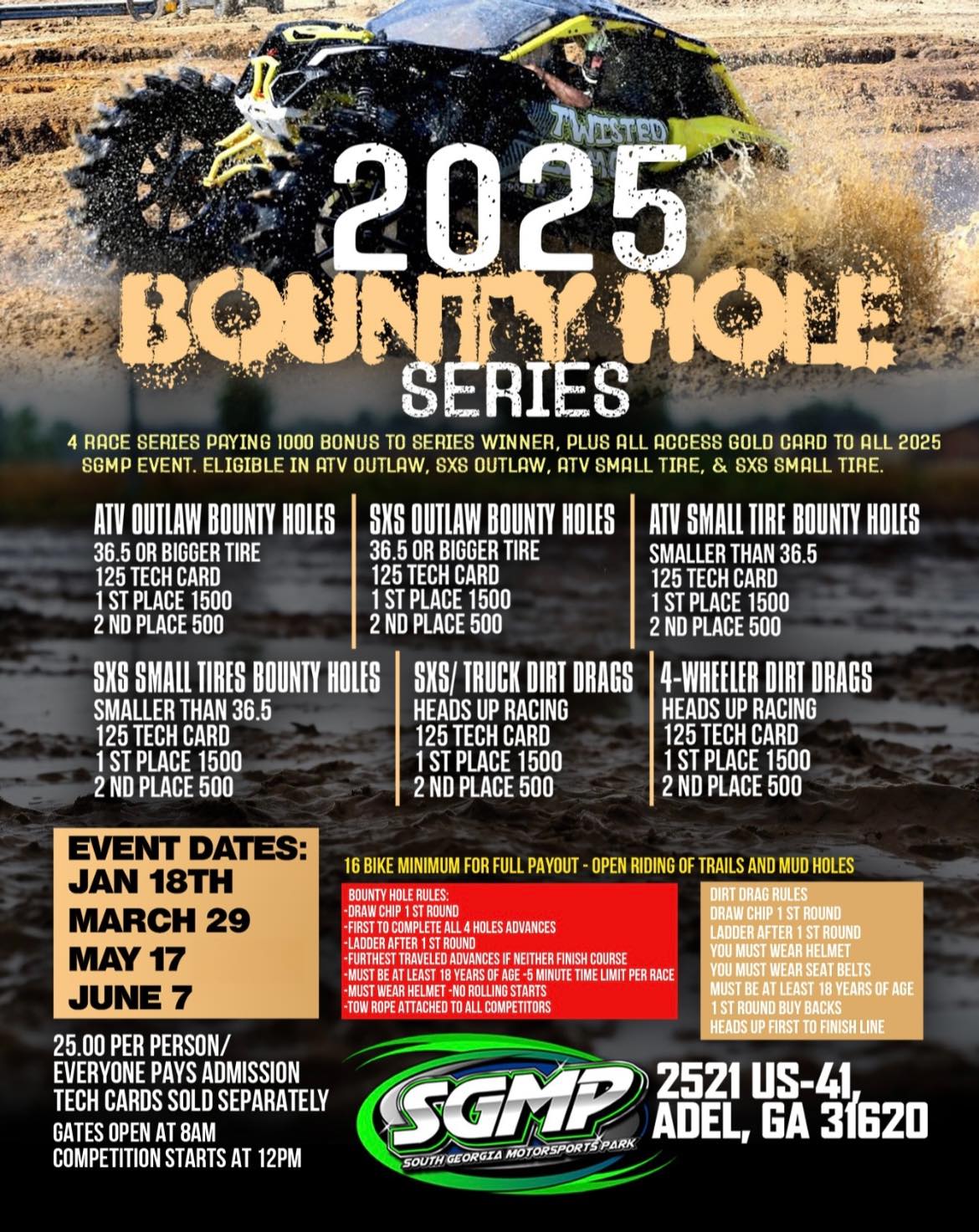 4 race series coming to... - South Georgia Motorsports Park | Facebook