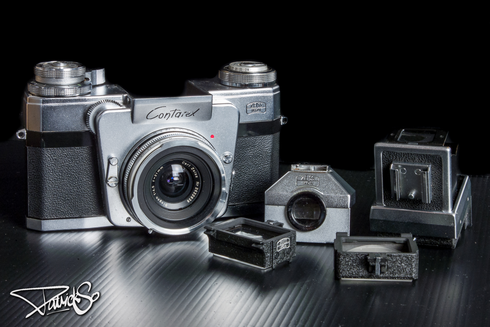 Zeiss Ikon Contarex camera with Biogon lens