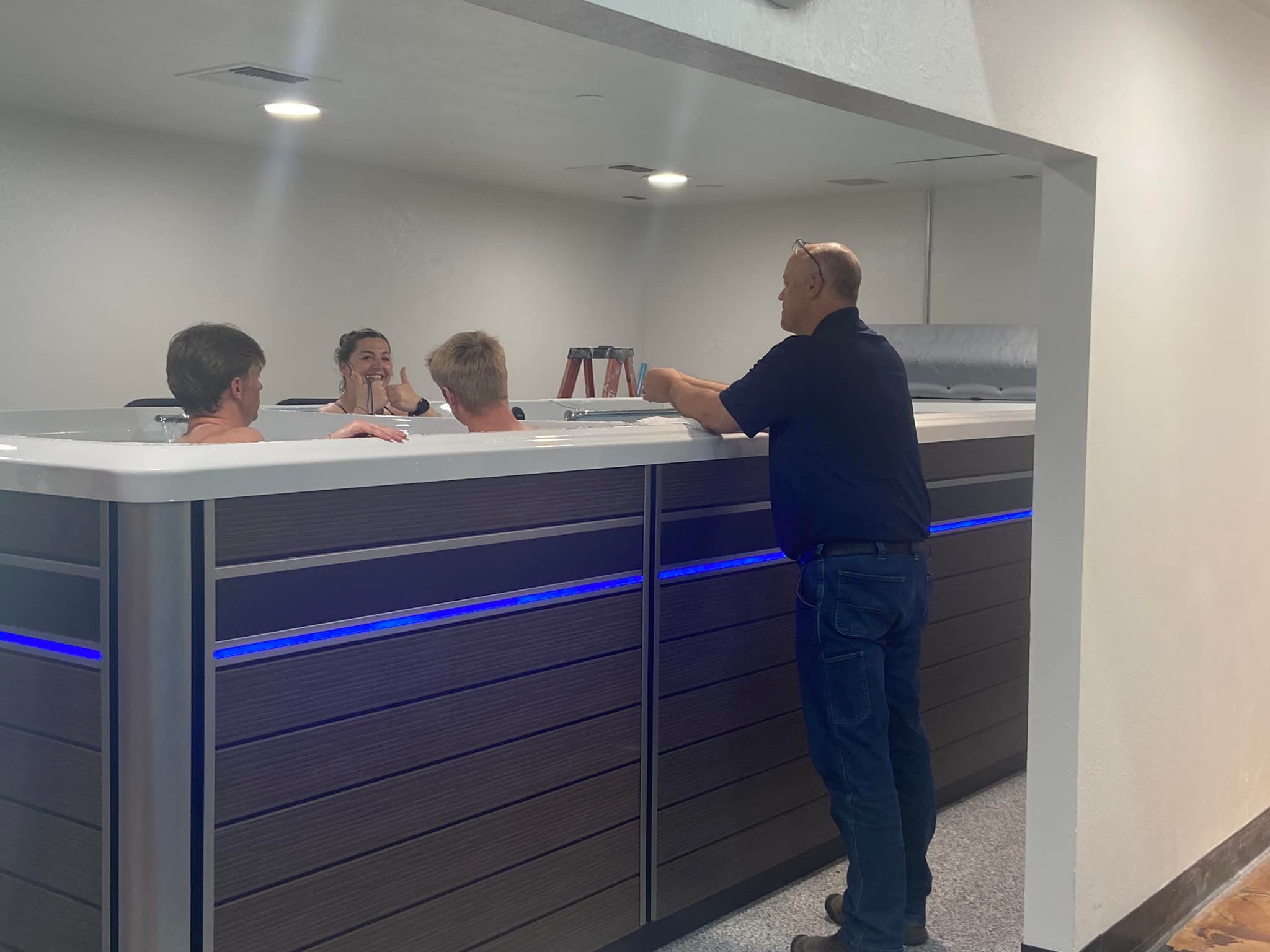 New aquatic therapy pool is in!... - Heuiser Physical Therapy
